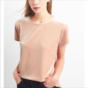 GAP velvet t shirt